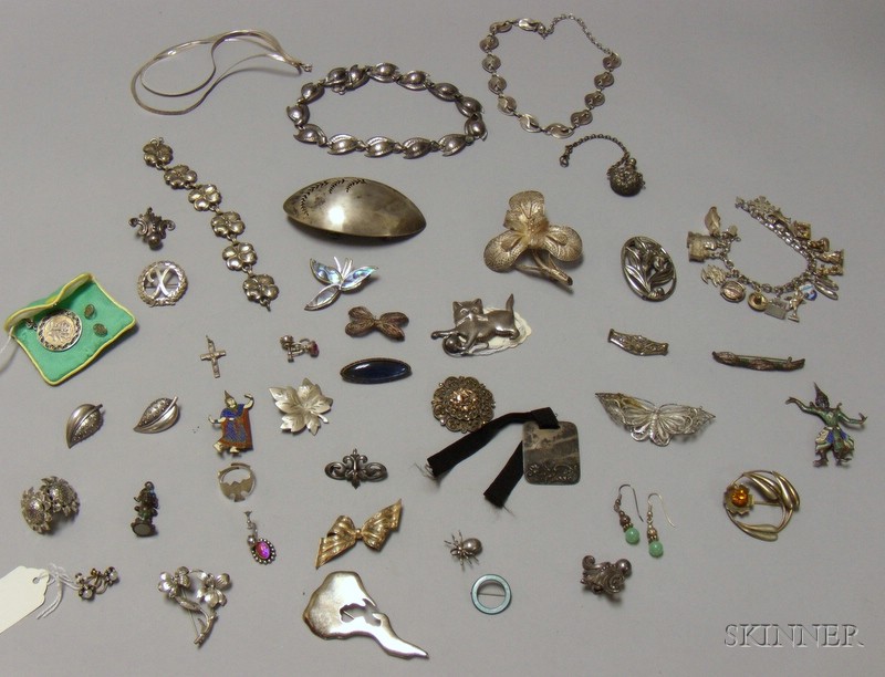 Appraisal: Group of Assorted Sterling Silver Jewelry