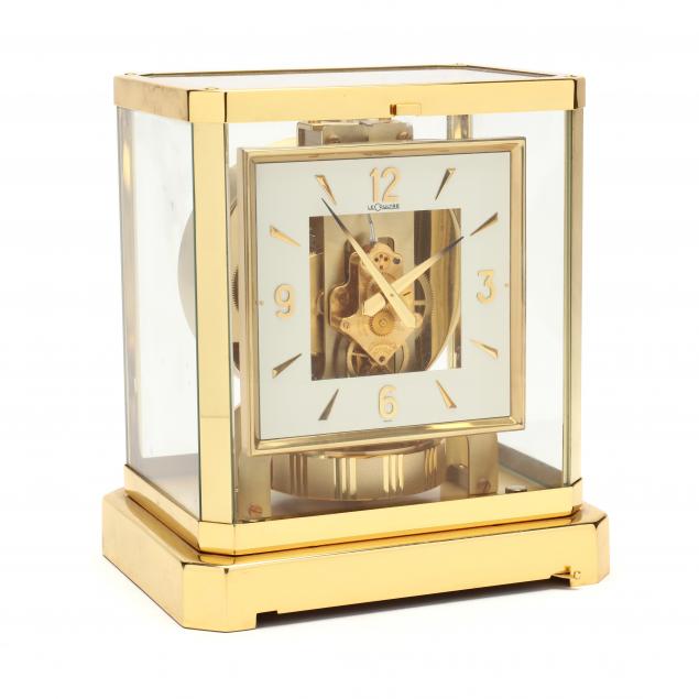 Appraisal: JAEGER-LECOULTRE ATMOS CLOCK Circa s Switzerland Fifteen jewel movement serial