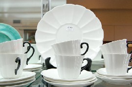 Appraisal: TUSCAN BONE CHINA TEA SERVICE