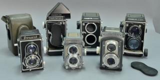 Appraisal: One box lot Lot of twin lens reflex cameras including