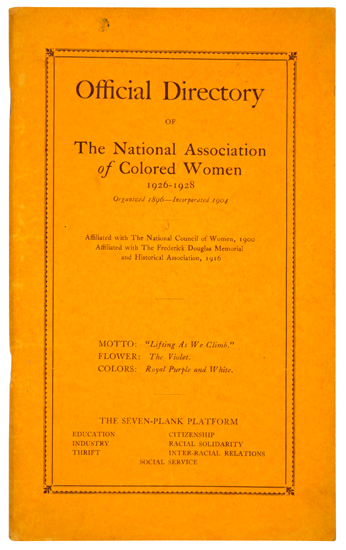 Appraisal: BETHUNE MARY MCLEOD TAYLOR REBECCA STILES Compiler Official Directory of