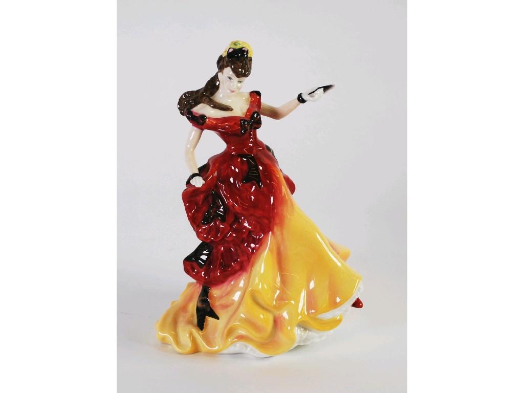 Appraisal: ROYAL DOULTON CHINA FIGURE 'Belle' HN cm high printed mark