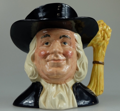 Appraisal: Royal Doulton large character jug Mr Quaker D limited edition