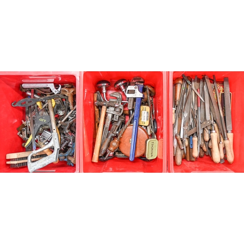 Appraisal: Miscellaneous tools to include two adjustable spanners two braces drill