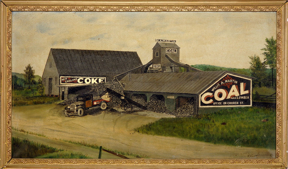 Appraisal: NEW ENGLAND COKE WILLIS A MARTIN COAL AND LUMBER GOFFSTOWN