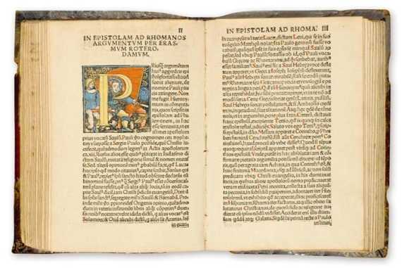 Appraisal: Biblia latina - Erasmus Roterdamus Novum Testamentum totum Erasmo interpraete