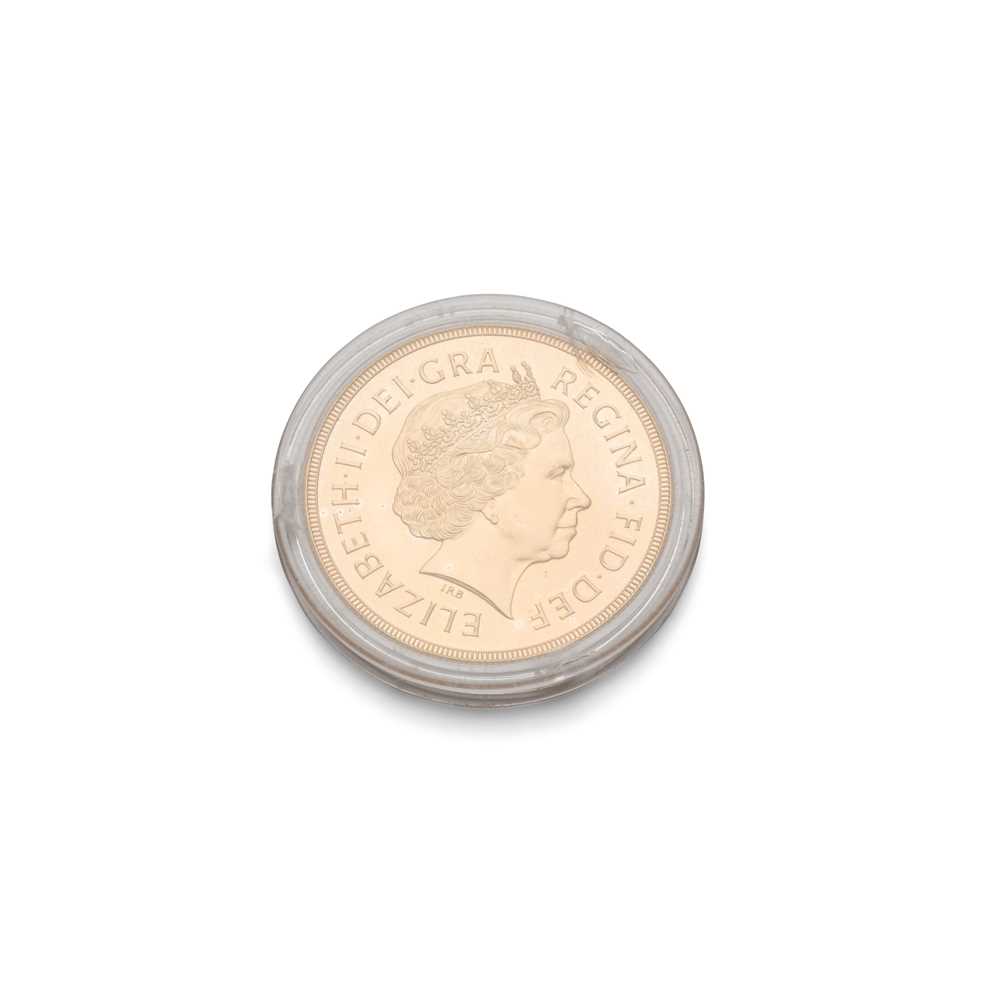 Appraisal: A GOLD PROOF COIN in capsule