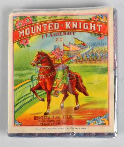 Appraisal: Mounted Knight -Pack Firecrackers Class Manufactured by Kwong Tin Tak