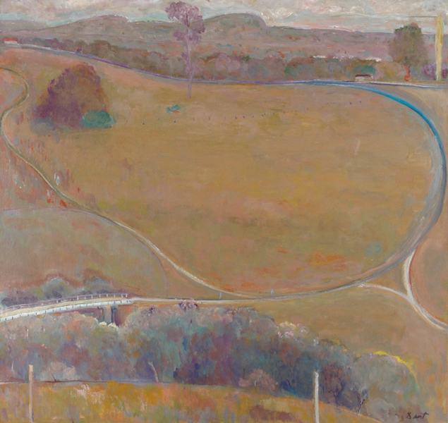 Appraisal: John Harold Dent born Twilight at Bruthen oil on canvas