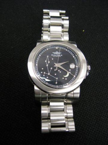 Appraisal: Balmer Men's Constellation Wristwatch diamond dial automatic stainless with appraisal