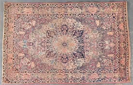 Appraisal: Antique Lavar Kerman rug Persia circa x Estimate - Slight