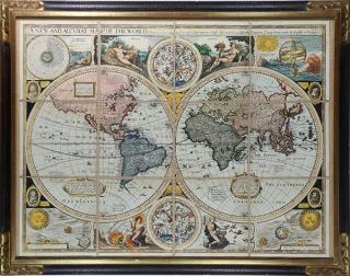 Appraisal: Celestial Map of the World John Speed John Speed British