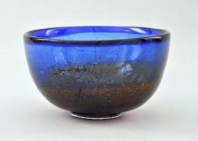 Appraisal: A Kosta Boda Colored Art Glass Bowl With a deep