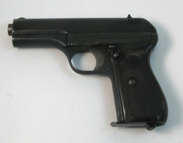 Appraisal: NAZI PROOFED CZ- SEMI-AUTOMATIC PISTOL mm acp caliber barrel phosphate