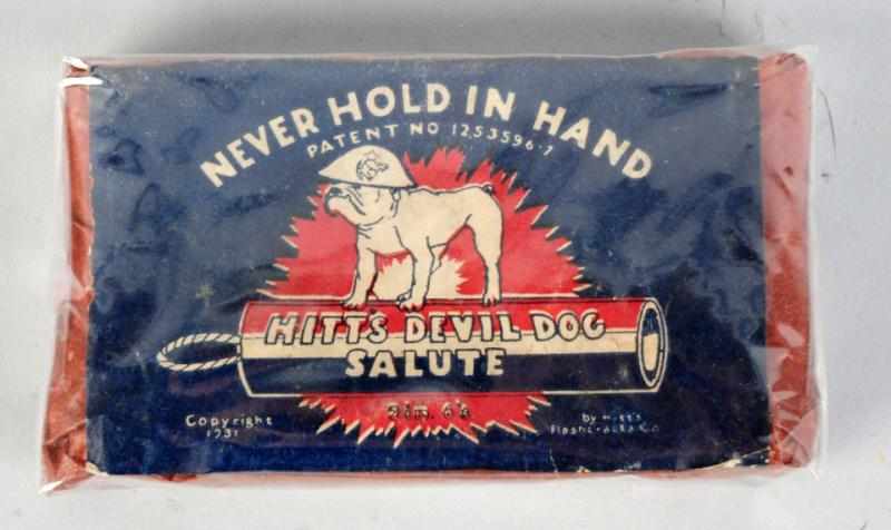 Appraisal: Hitt's Devil Dog -Pack Logo Firecrackers Class Copyright Condition Very