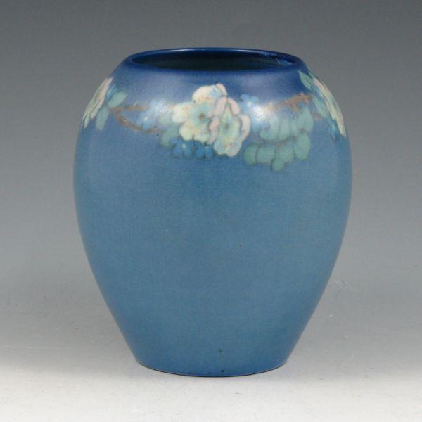 Appraisal: Rookwood Vellum Glaze vase from with floral decoration on a