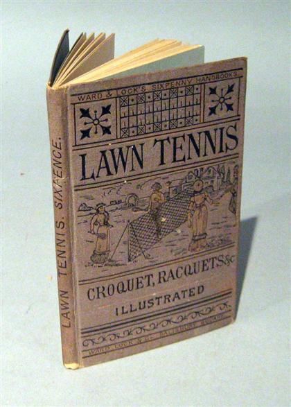 Appraisal: vol Ward Lock Sixpenny Handbook Lawn Tennis Badminton Croquet Troco