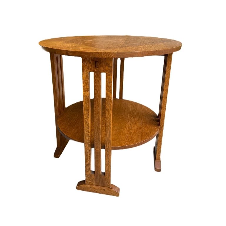 Appraisal: Gustav Stickley Gustav Stickley Side Table Measures inches high x