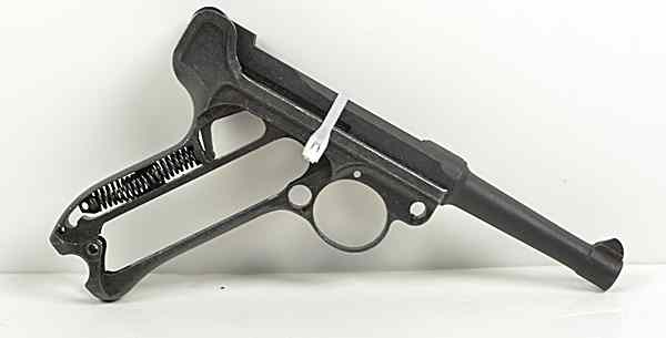 Appraisal: WWII Bulgarian DWM Luger Semi-Auto Pistol mm cal '' barrel