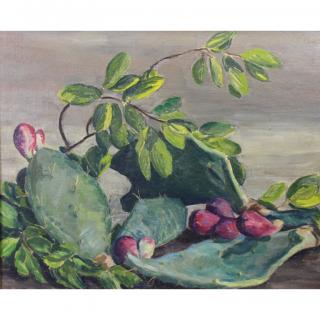 Appraisal: Alice Standish Buell NY Illinois - Oil on canvas still