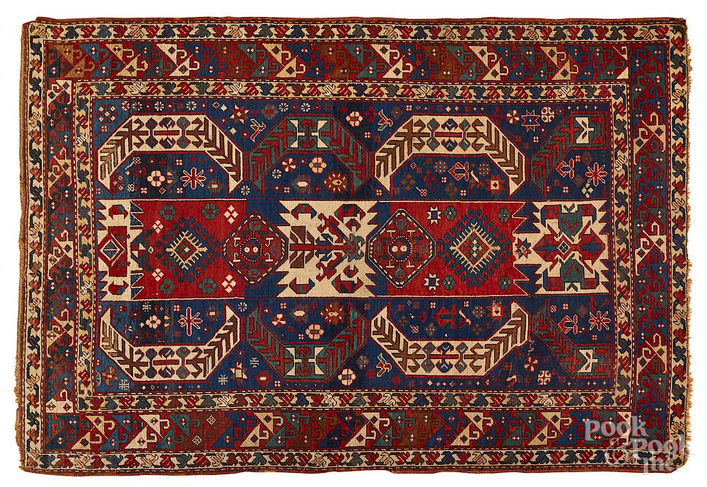 Appraisal: Kazak carpet ca Exclusive on Bidsquare Kazak carpet ca '