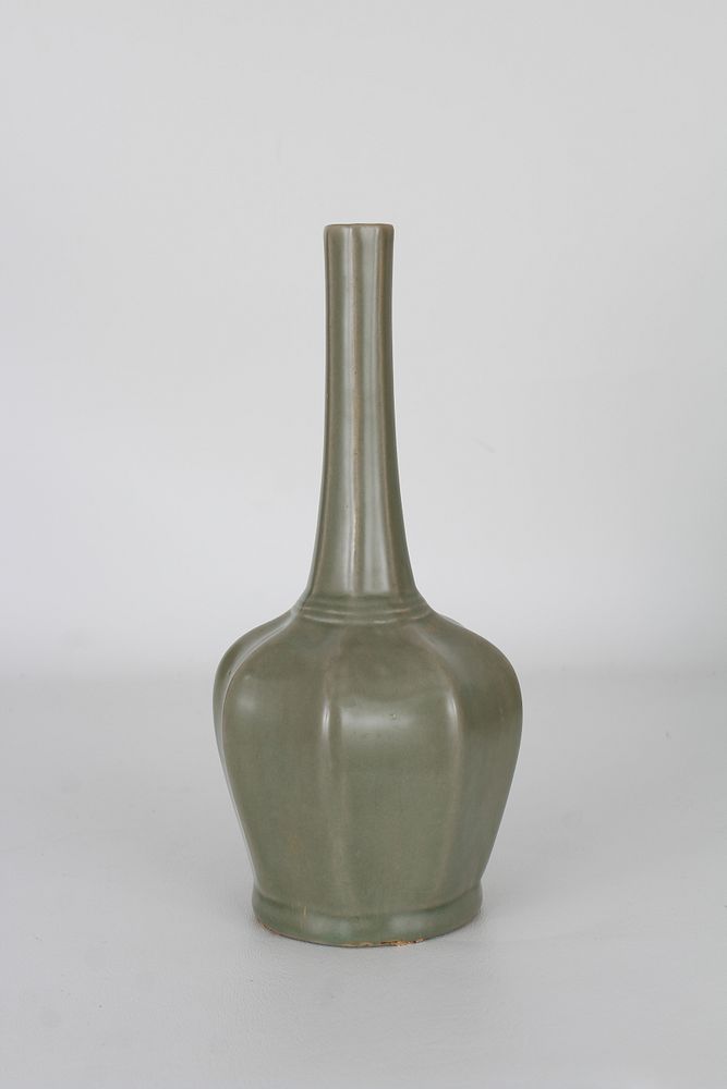 Appraisal: Chinese Yue-Type Celadon Vase Chinese Yue-Type Celadon Vase Height in