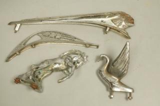 Appraisal: Automobile Hood Ornaments Car mascots Reari Automobile Hood Ornaments Car