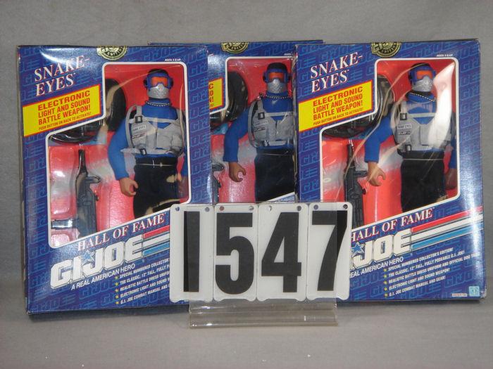 Appraisal: Lot of GI Joe Hall of Fame Action Figures Limited