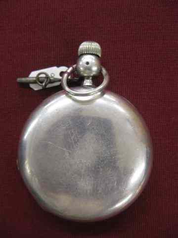 Appraisal: American Watch Company Pocketwatch P Bartlett model circa coin silver