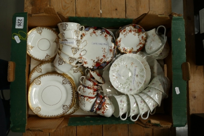 Appraisal: A mixed collection of tea ware to include Wedgwood Campion