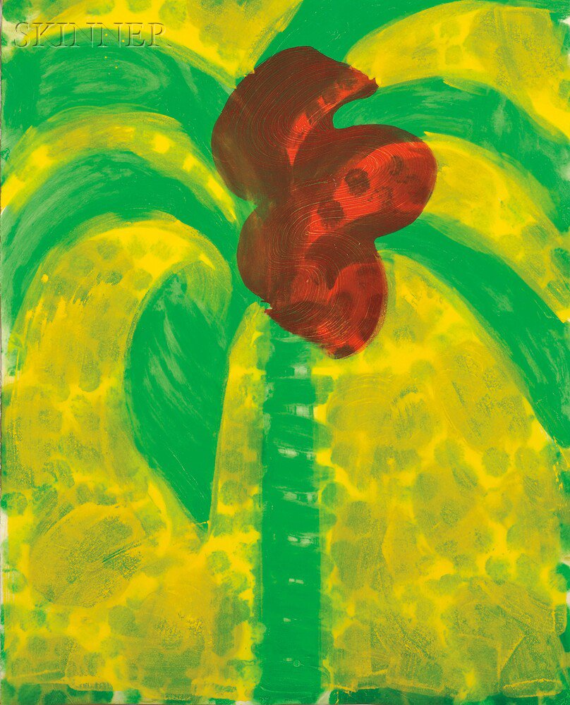 Appraisal: Howard Hodgkin British b Flowering Palm - edition of published