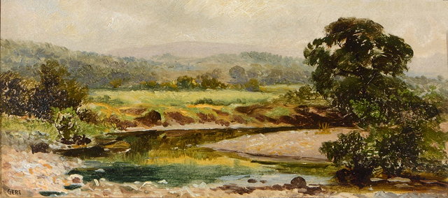 Appraisal: CHARLES MARCH GERE - 'Bend of the River Wye Glos'