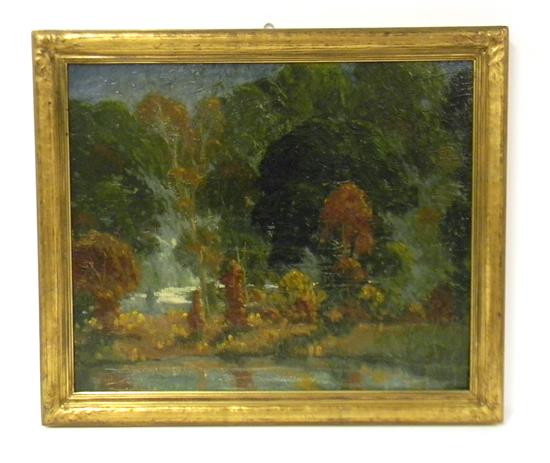 Appraisal: Harold Saxton Burr American - Fall Landscape oil on board