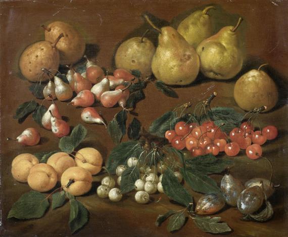 Appraisal: BIMBO BARTOLOMEO DEL called BARTOLOMEO BIMBI Settignano - Florence Fruits