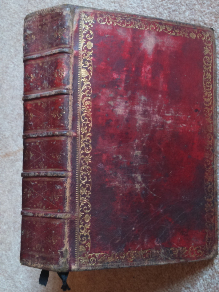 Appraisal: Book of Common Prayer - fine morocco binding spine gilt