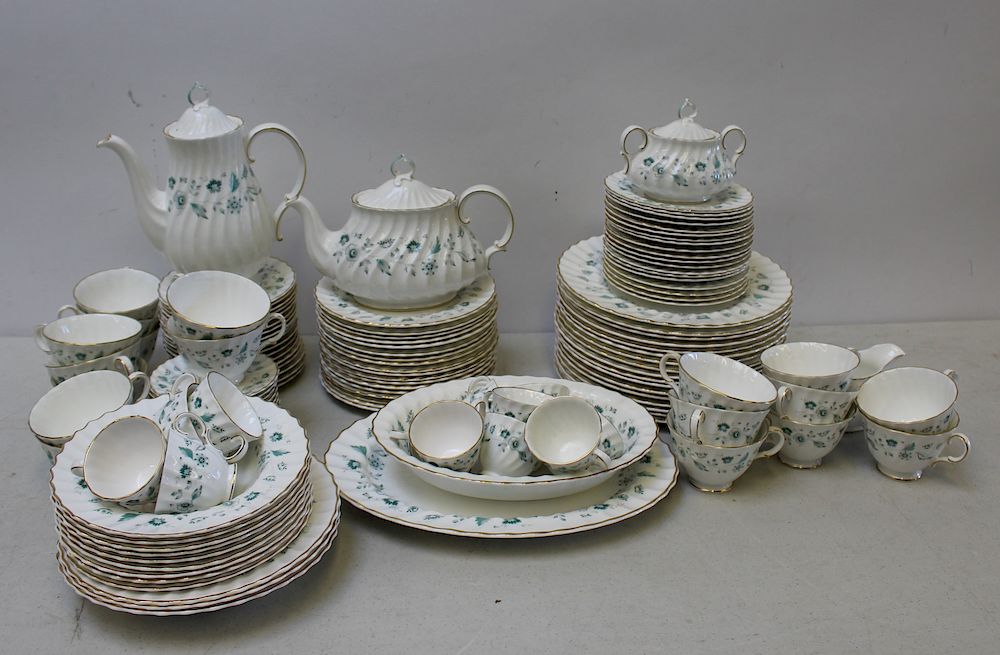 Appraisal: ROYAL DOULTON Lot of Waverly Porcelain To include Plates dia