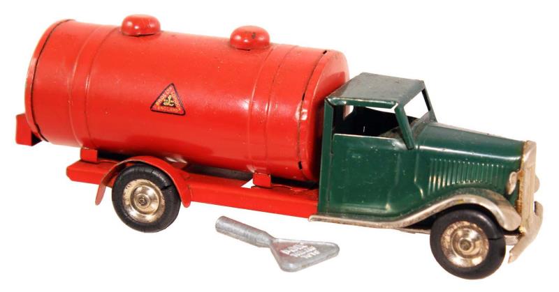 Appraisal: Tri Ang Gas Taker Truck With the original key circa