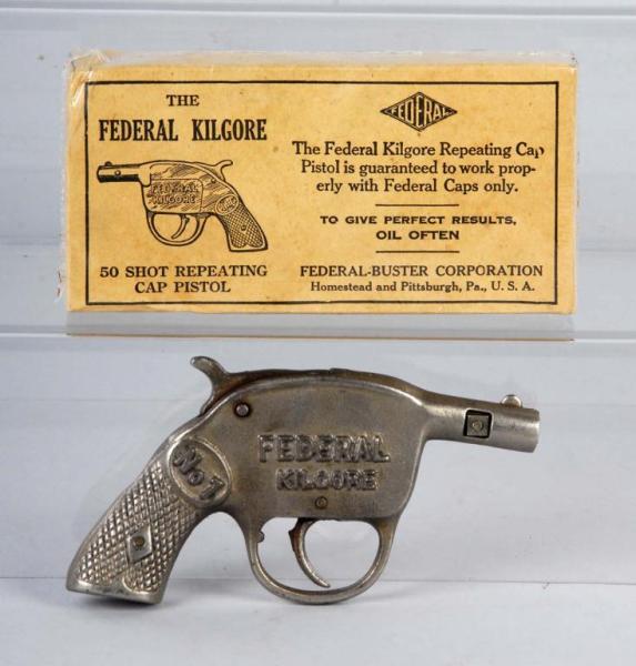 Appraisal: Federal Kilgore Cap Gun Description Includes box Condition Very Good