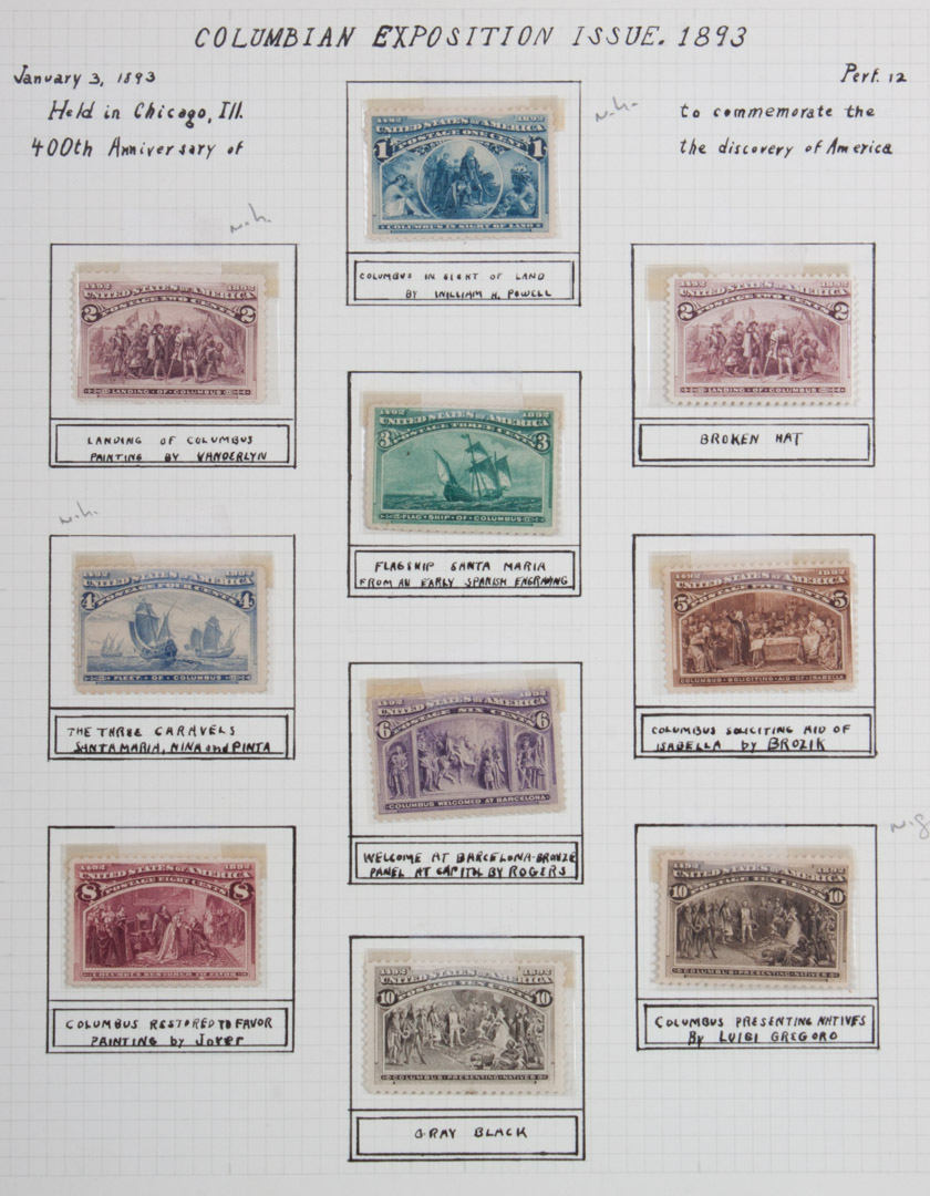 Appraisal: United States Columbian Exposition issue good group of mint and