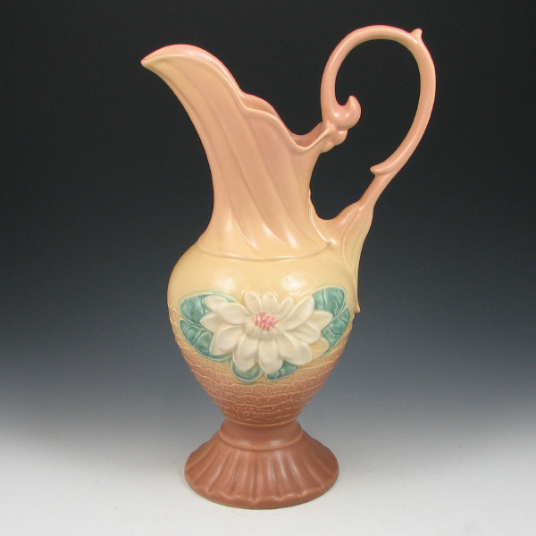 Appraisal: Hull Water Lily L- - Pitcher Water Lily pitcher in