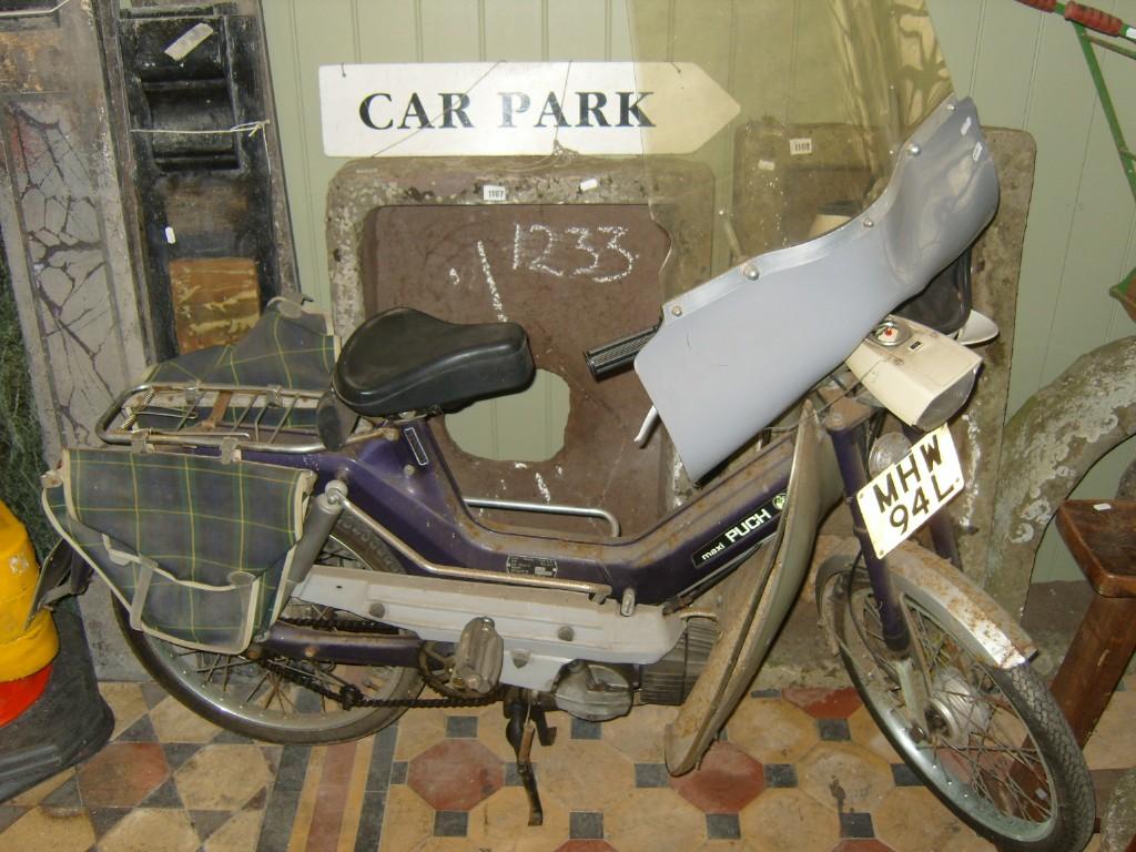 Appraisal: A Puch Maxi S Moped frame number mileage registration number