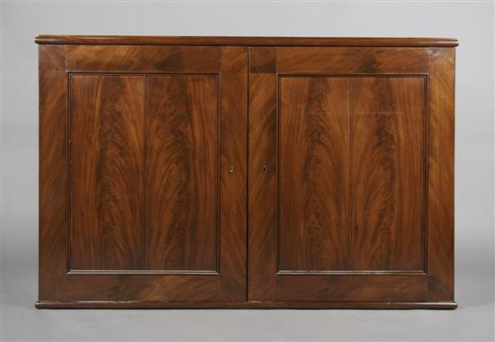 Appraisal: An English Mahogany Sideboard Height x width x depth inches