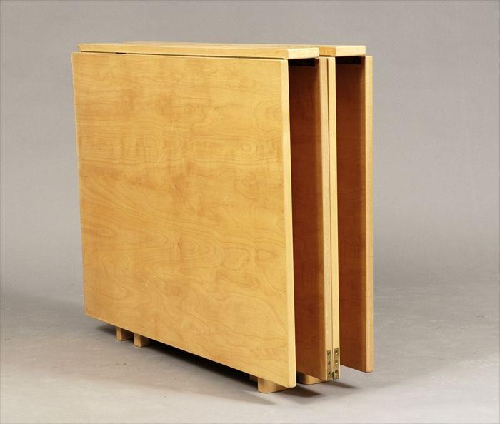 Appraisal: Bruno Mathsson Karl Mathsson Beechwood 'Maria Flap' Extending Dining Table