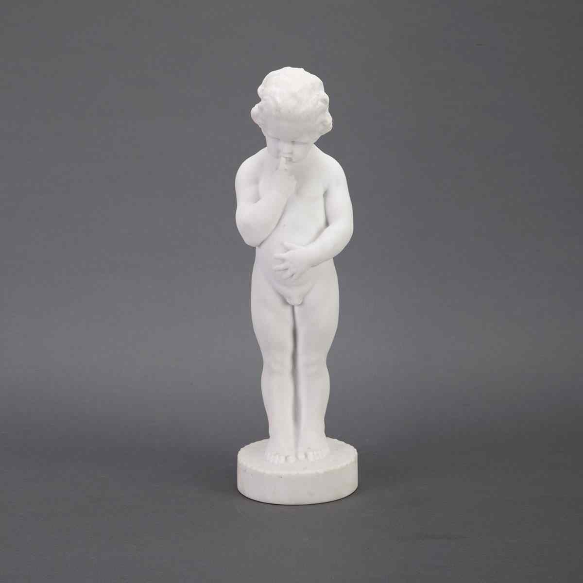 Appraisal: Italian Marble Figure of a Young Boy c height cm