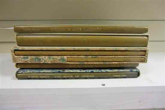 Appraisal: TRIANON PRESS Five limited edition works of William Blake comprising