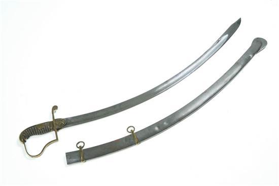 Appraisal: SWORD European early th century Napoleonic-type sword with engraved blade