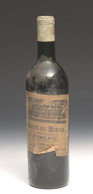 Appraisal: ONE BOTTLE OF CHATEAU ROUGET GRAND CRU POMEROL