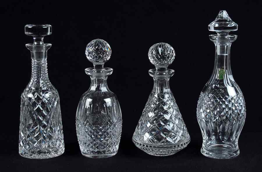 Appraisal: WATERFORD DECANTERS '' to ''h