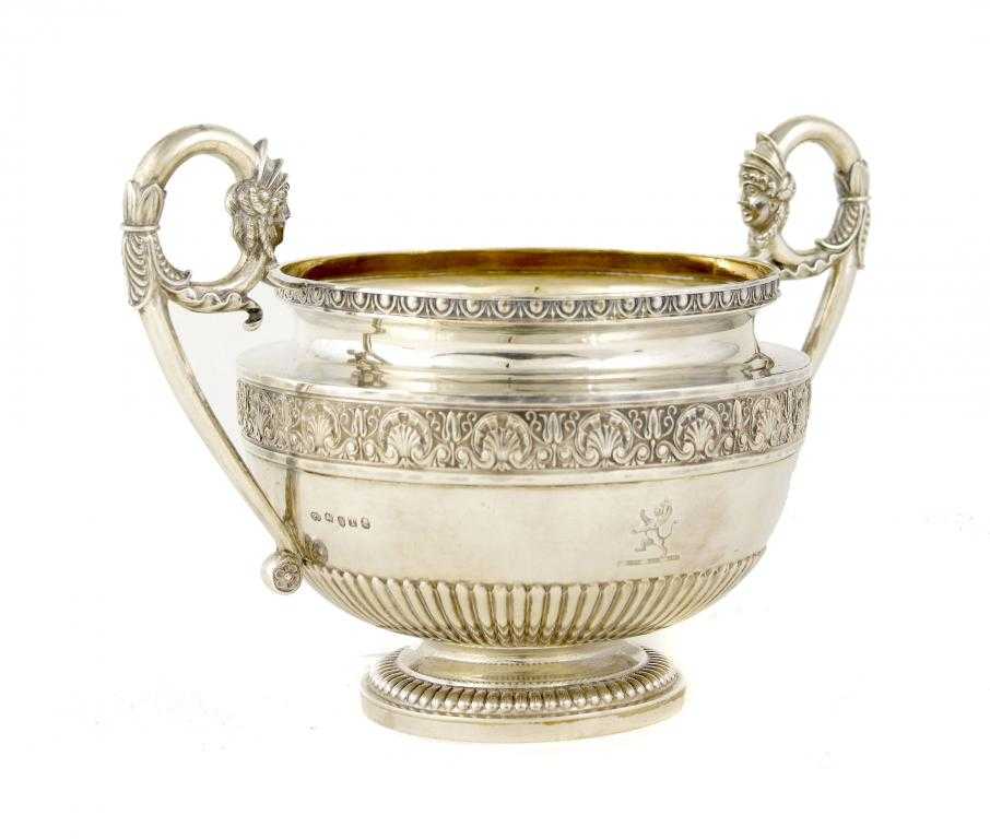 Appraisal: A GEORGE III SUGAR BOWL BY PAUL STORR the ring