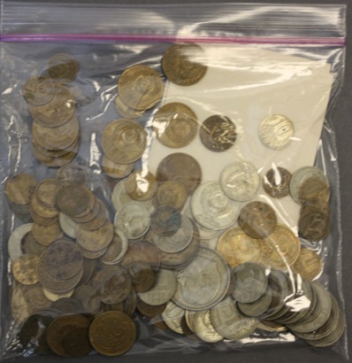 Appraisal: Lot of misc USSR coins